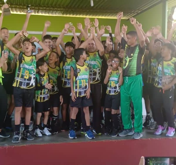 Alboheres quedó campeón absoluto Categoría Masculina de la Liga Sur de Voleibol Menor