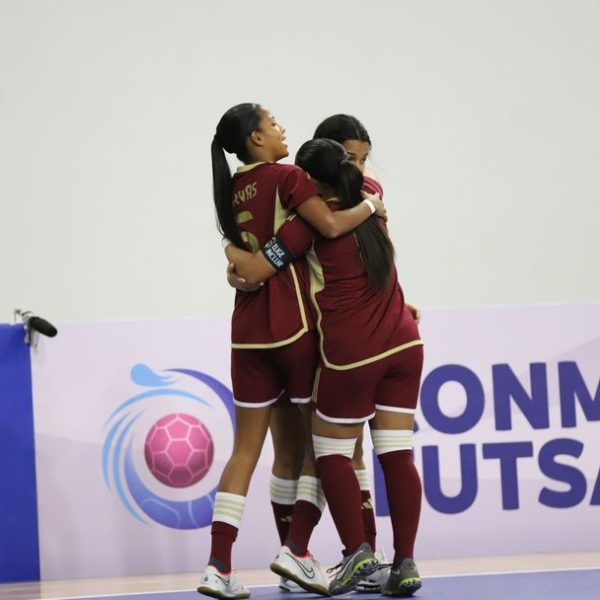 La Vinotinto femenina superó a Perú en la Conmebol sub-20 Futsal 