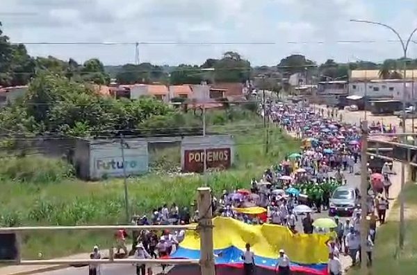 Cristianos marcharon para Jesús en toda Venezuela