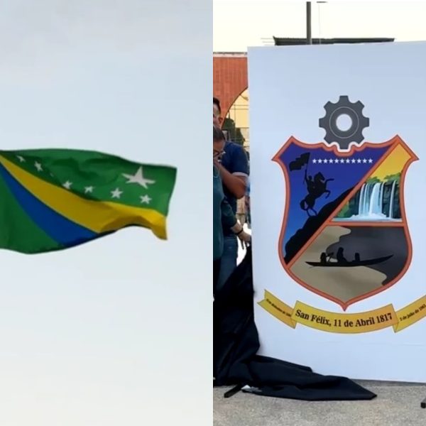 Municipio Caroní tiene bandera y nuevo escudo de armas