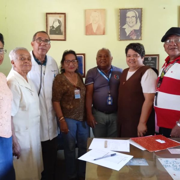 Comisiones del Comité de DD.HH de Jubilados y Pensionados visitaron Asilo San Vicente de Paúl