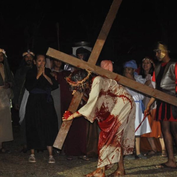 Un espectáculo cultural vivió Ciudad Bolívar con la celebración de los 32 años de EL Cristo Viviente