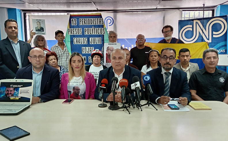 CNP: Venezuela es un lugar hostil para los periodistas