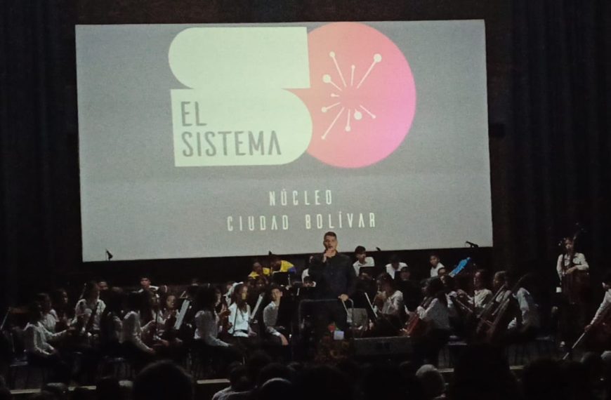 48 años de música celebra el Sistema núcleo Ciudad Bolívar