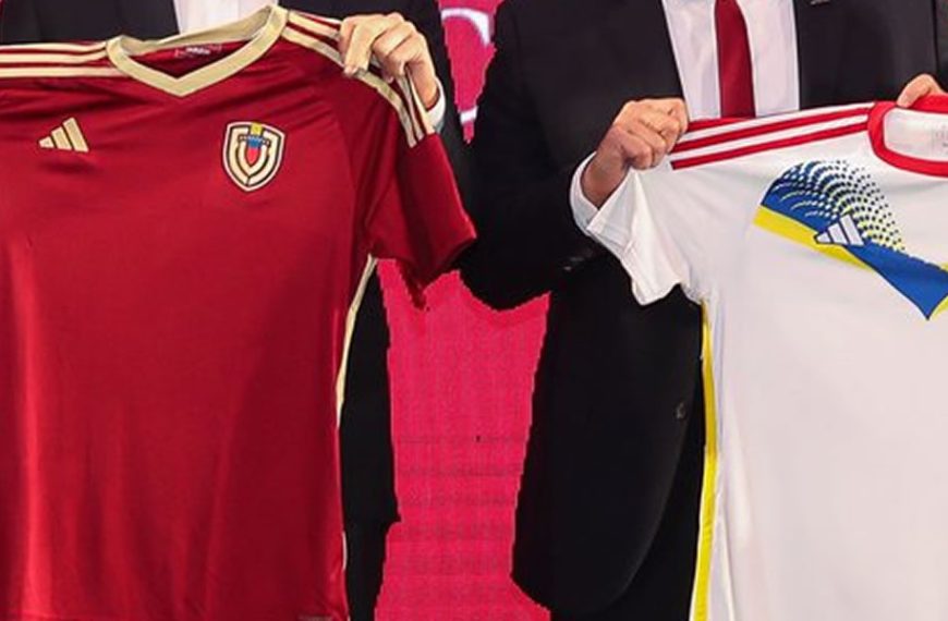 FVF revela nueva camiseta Vinotinto