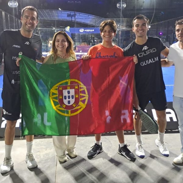 Henrrique Barbosa y Vasco Pascoal se coronan campeones en el «1er Torneo de Arenas Pádel»