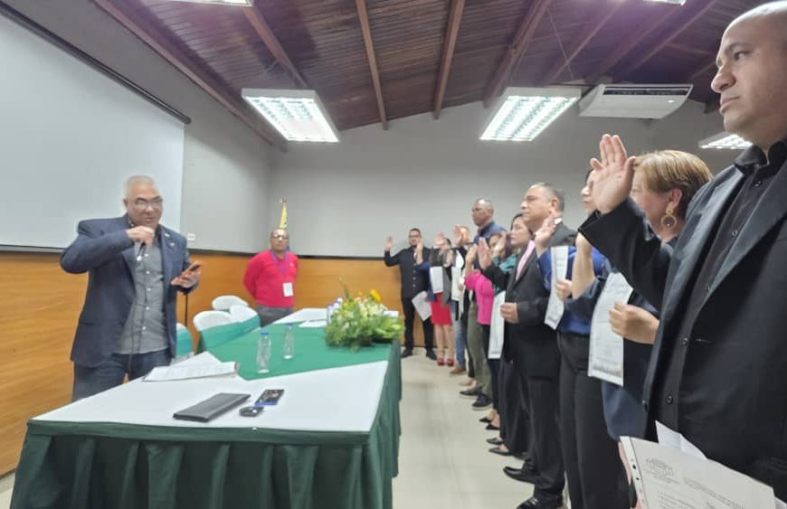 Juramentada nueva directiva de la Cámara Inmobiliaria del estado Bolívar para el período 2025-2027