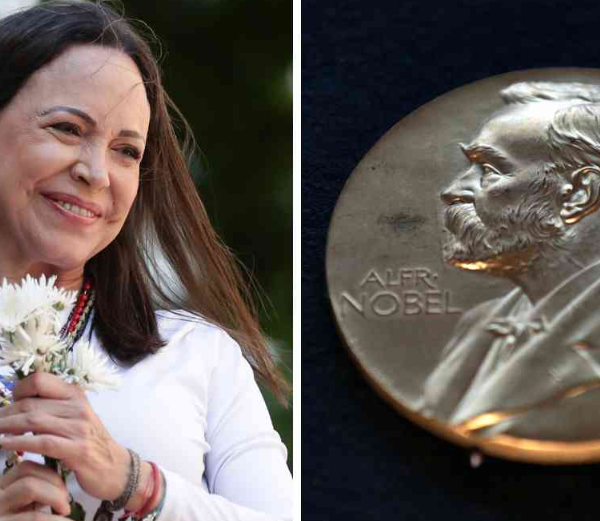 Machado alzara la voz de Venezuela en el Nobel de la Paz 2025