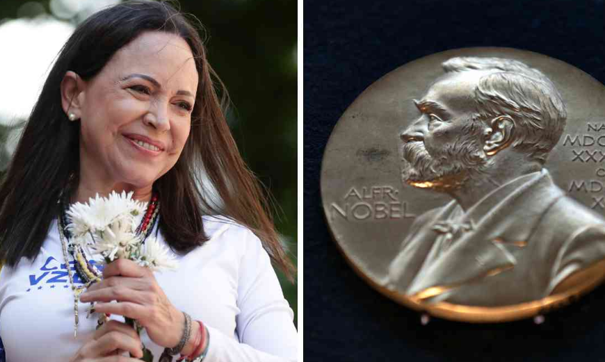 Machado alzara la voz de Venezuela en el Nobel de la Paz 2025