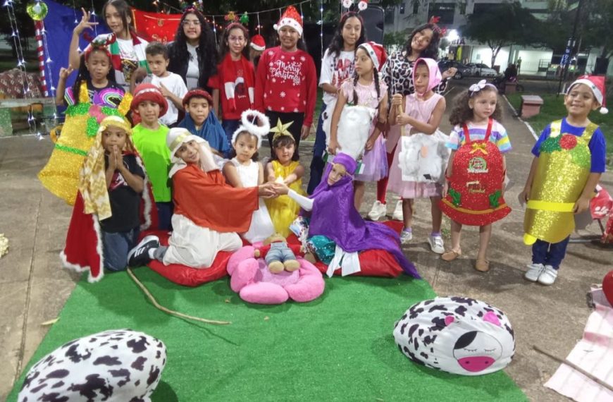 Brilló la Navidad 2025 con un hermoso Nacimiento Viviente en Río Caura II