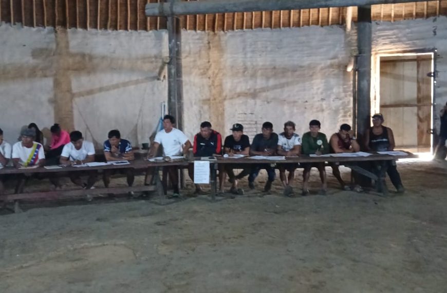 XXIX Asamblea General Ordinaria instaló la organización indígena de la Cuenca del Caura Kuyujani de los pueblos Ye´kwana y Sanema