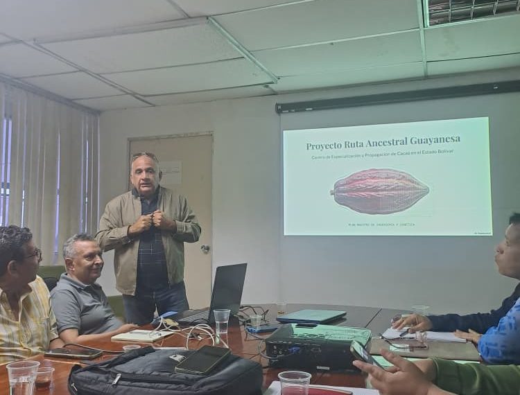 CVG y cámaras de productores agroindustriales del estado Bolívar impulsan el desarrollo de café y cacao