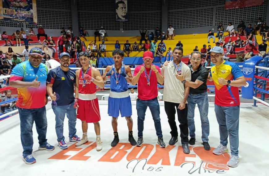 Jhorluis Cortez brilla con medalla de bronce para Bolívar, en Campeonato Nacional de Boxeo en Sucre