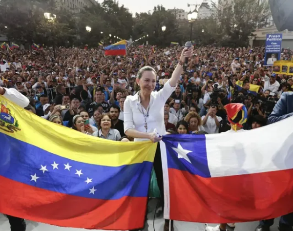 María Corina Machado: «Venezuela entera nos está viendo»