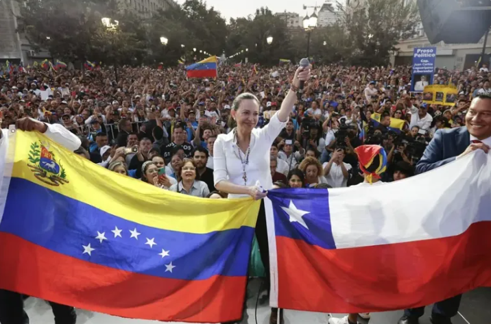 María Corina Machado: «Venezuela entera nos está viendo»