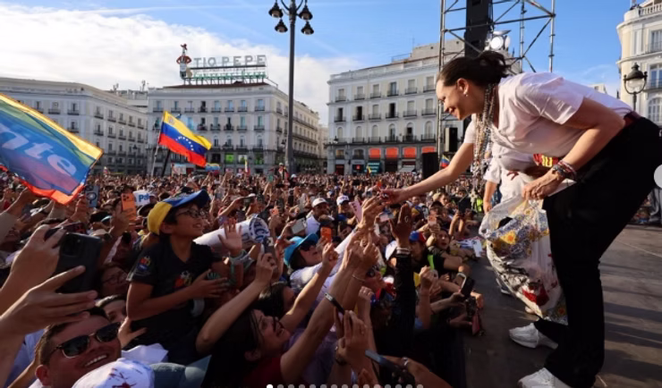 María Corina Machado desde Lisboa: “Estamos preparados para una transición con un nuevo CNE y fecha cierta”