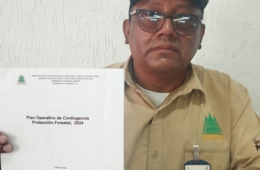 Elio Álvarez solicita intervención de la Fiscalía y emergencia forestal ante la «debacle» de Maderas del Orinoco