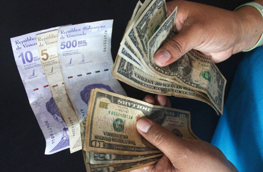 El bolívar acumula una devaluación del 45 % frente al dólar en lo que va de 2026