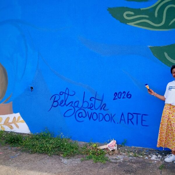 «Naturaleza Urbana», el primer mural más grande pintado por una mujer en Ciudad Guayana