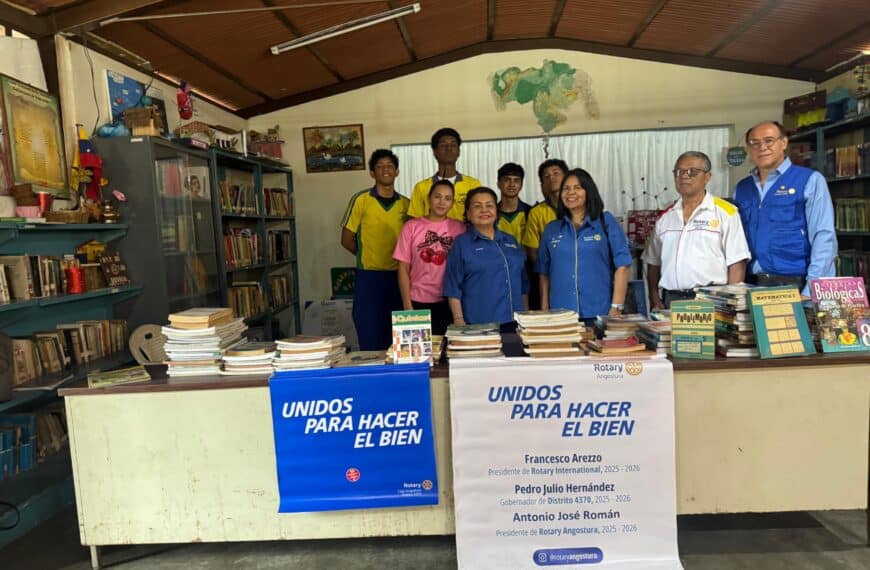 Con una amplia agenda social, Rotary Angostura se prepara para celebrar su 50° Aniversario en Ciudad Bolívar