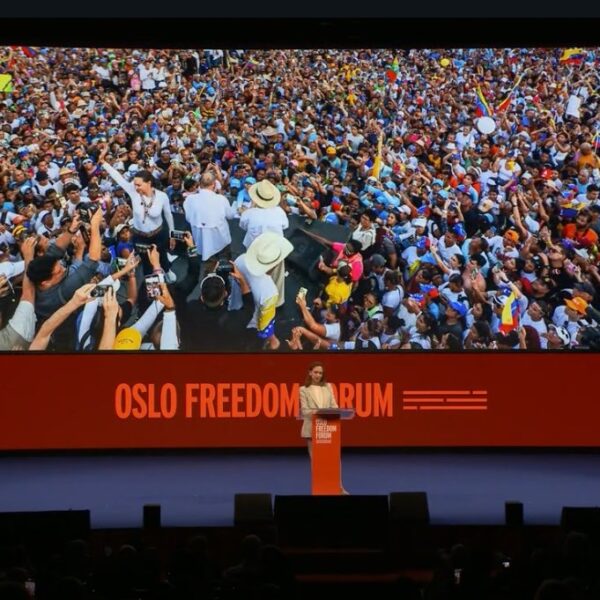 María Corina Machado exige desde Oslo una transición en Venezuela sin «rendición ni venganza»